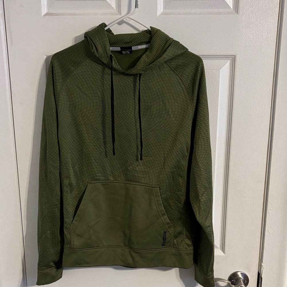 Reebok Olive Green Men's Sweater
